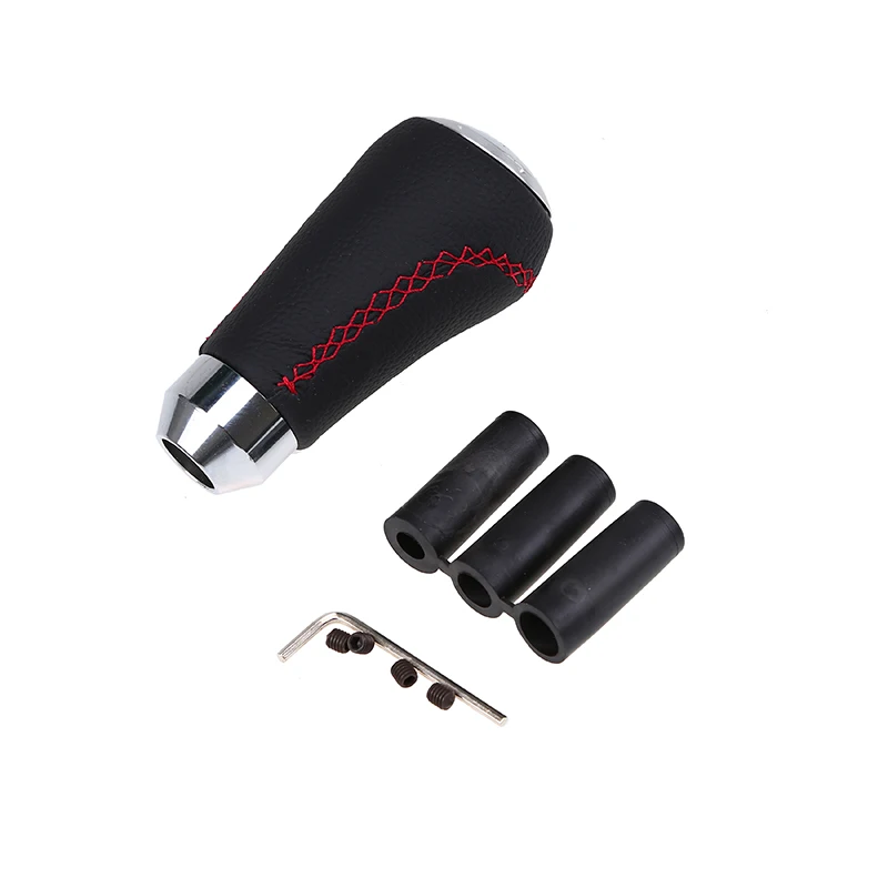 Универсальный 5 скоростной ручной рычаг переключения передач POSSBAY кожаный