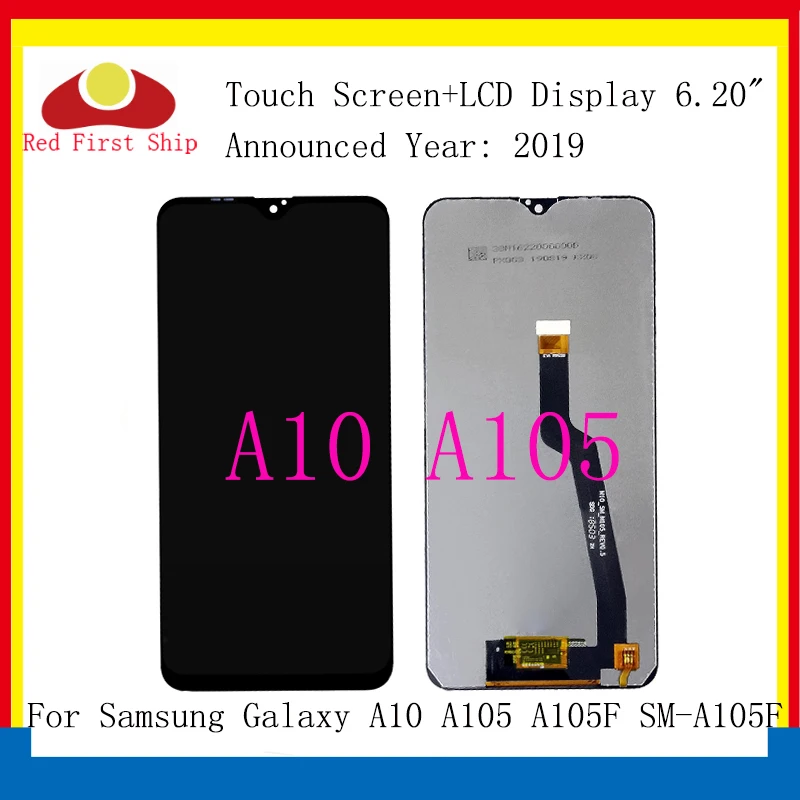 Оригинальный ЖК дисплей для Samsung Galaxy A10 A105 A105F сменный сенсорный экран с цифровым