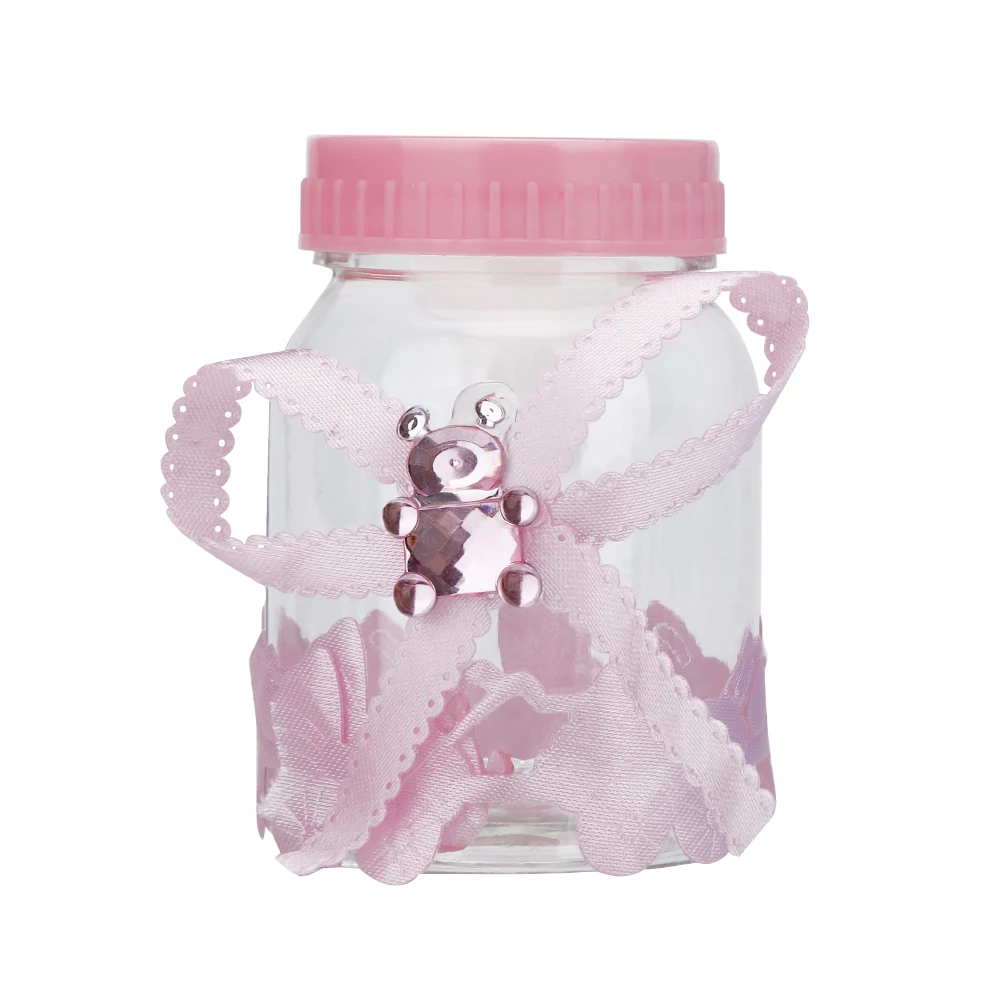 12/24 шт. милые бутылочка для кормления Форма конфеты Коробки душа ребенка