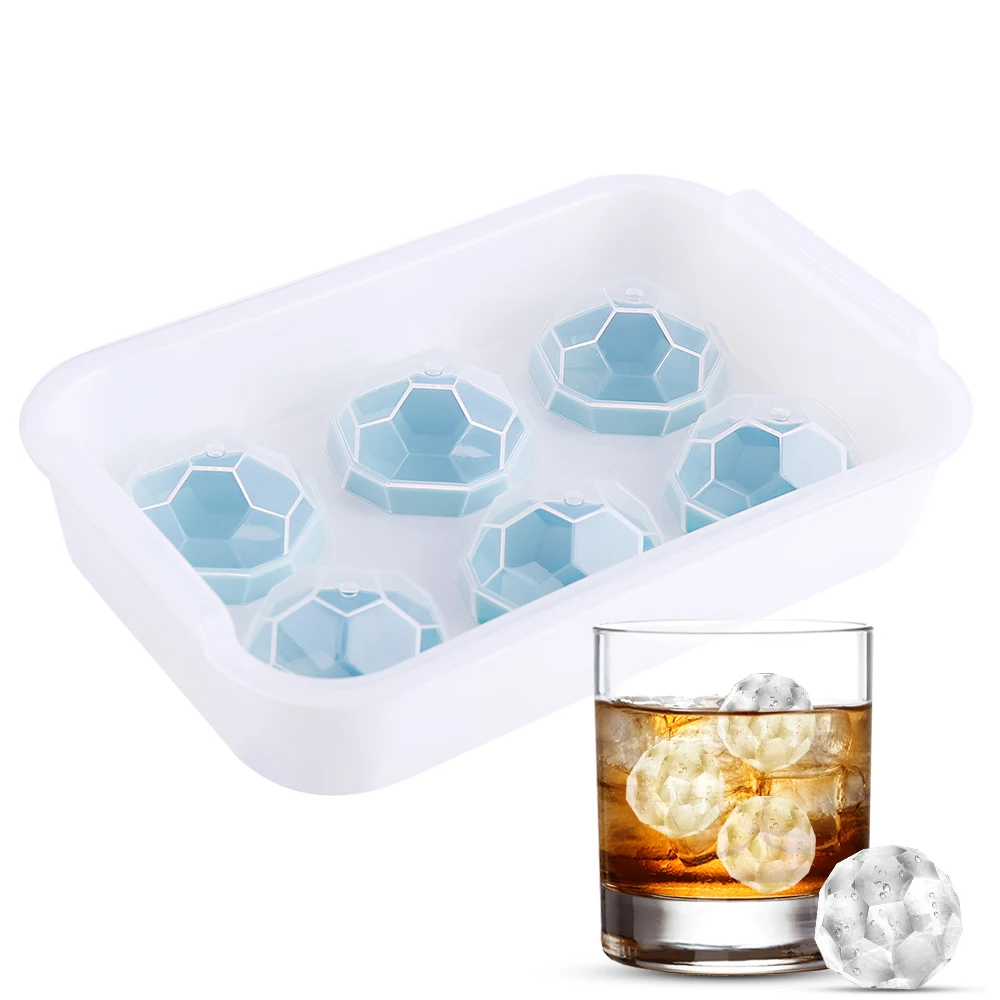 

Silicone mold ice cube square ice cube food grade ice box ice tray for ice cream grade whiskey cocktail silicone ice mold