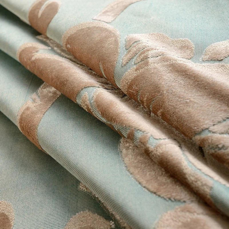 Утолщенные шторы для гостиной столовой спальни тканые жаккардовые на