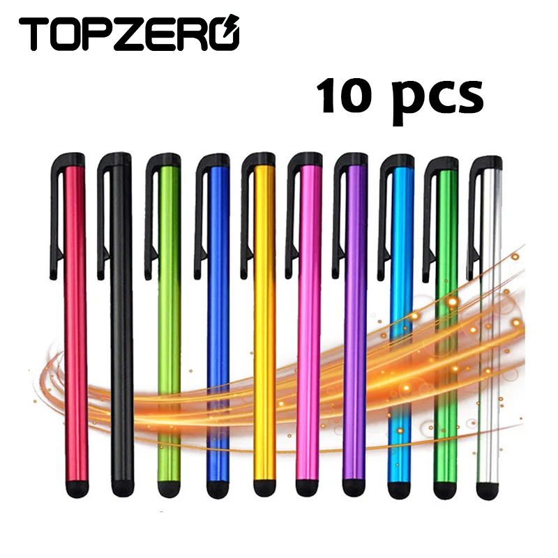 10PCS Universal Soft Head Touch Screen Stylus Pen For iPad Air Min For Xiaomi iPhone Tablet Durable Smart Phone Touch Pencil
