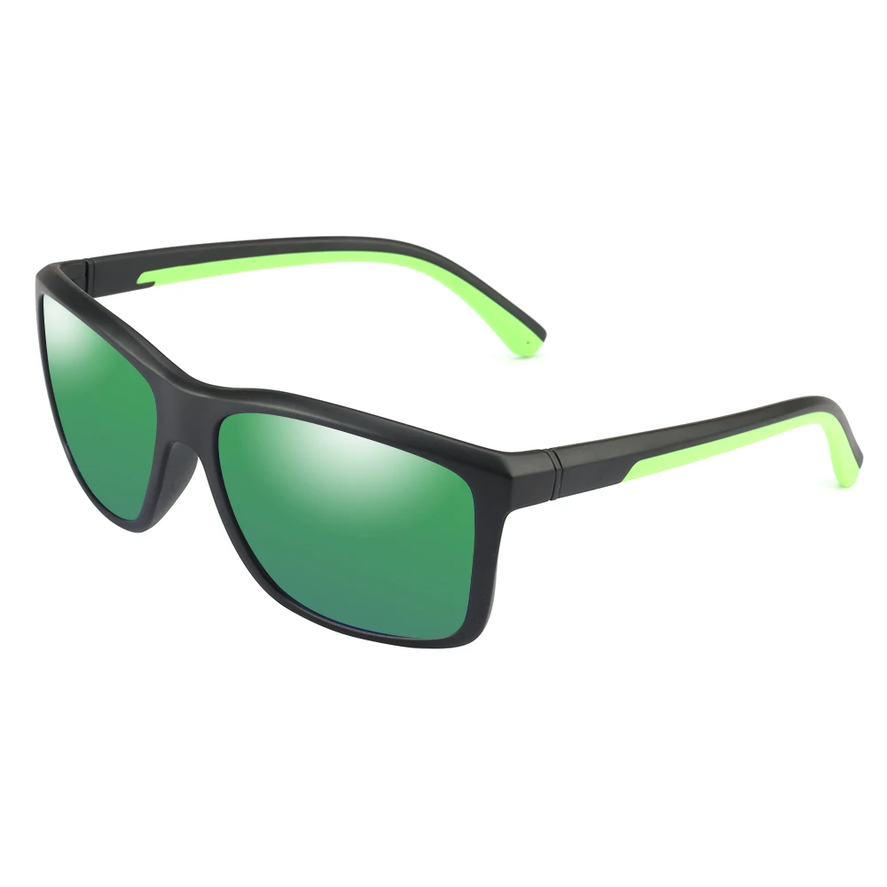 Мужские и женские солнцезащитные очки OUTSUN поляризационные в черной оправе для