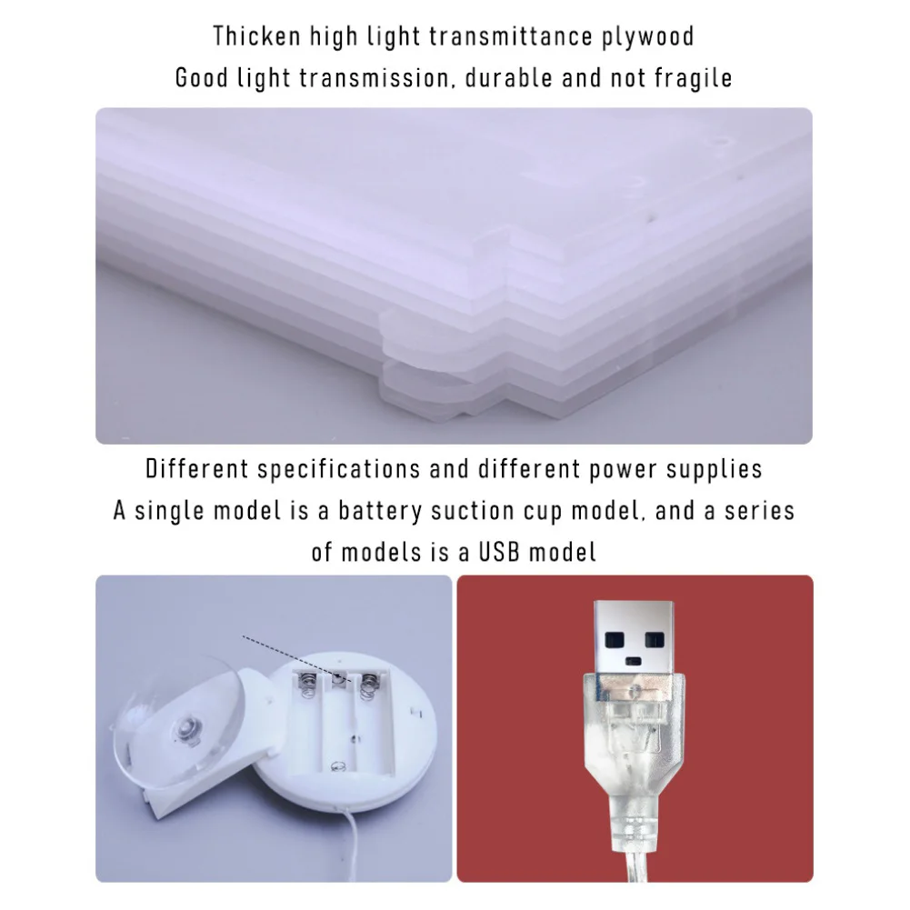 

DIY LED Digital Number Creative Luminous LED Letter Night Light Christmas Wedding Birthday Party Decor