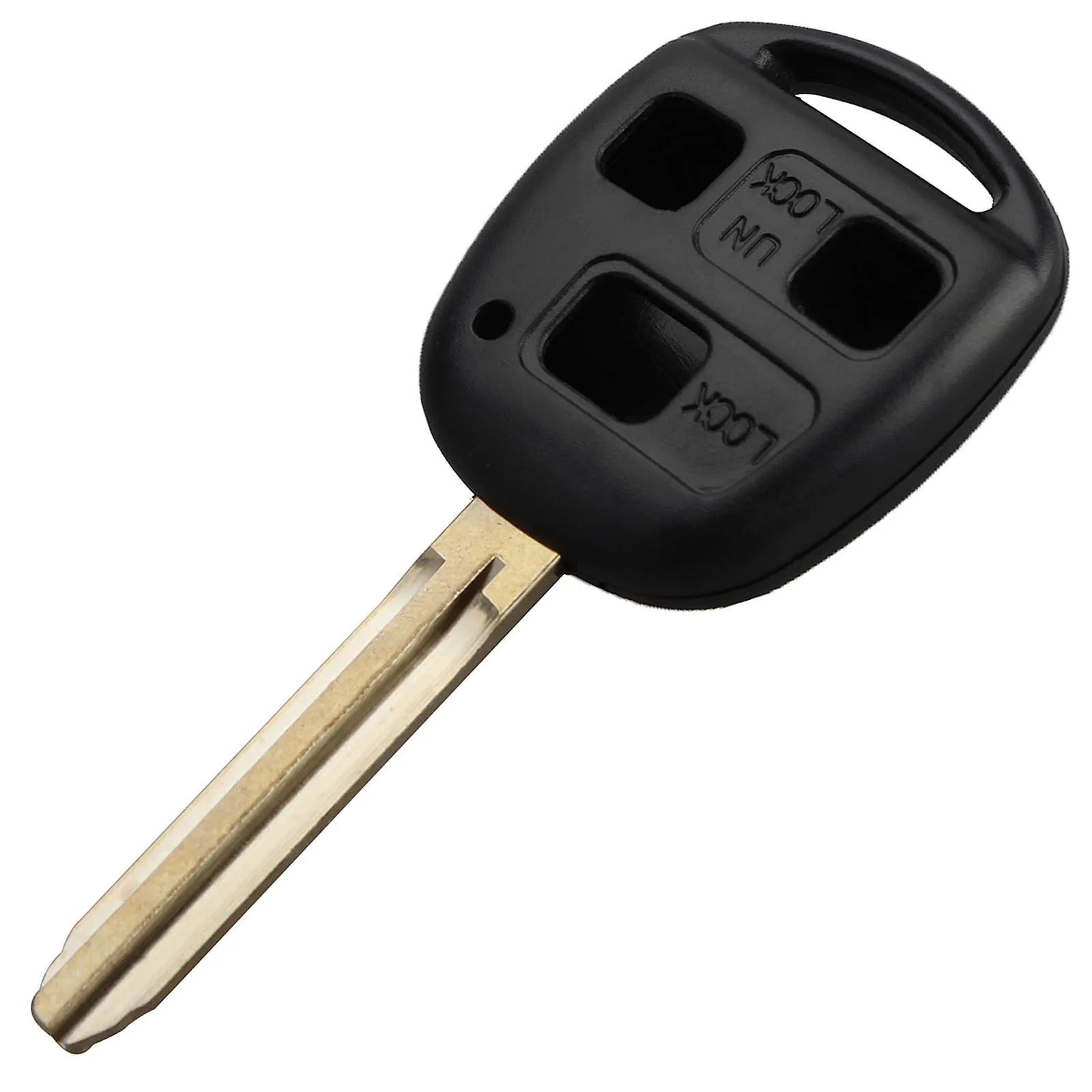 3 кнопки Автомобильный ключ без ключа пульт дистанционного управления чехол для