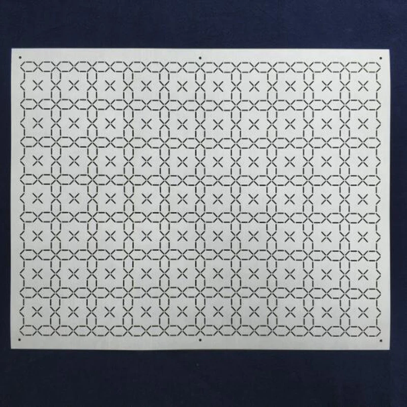 Шаблон для вышивки большие геометрические формы стрекоза хурма 40x30 см 9 видов