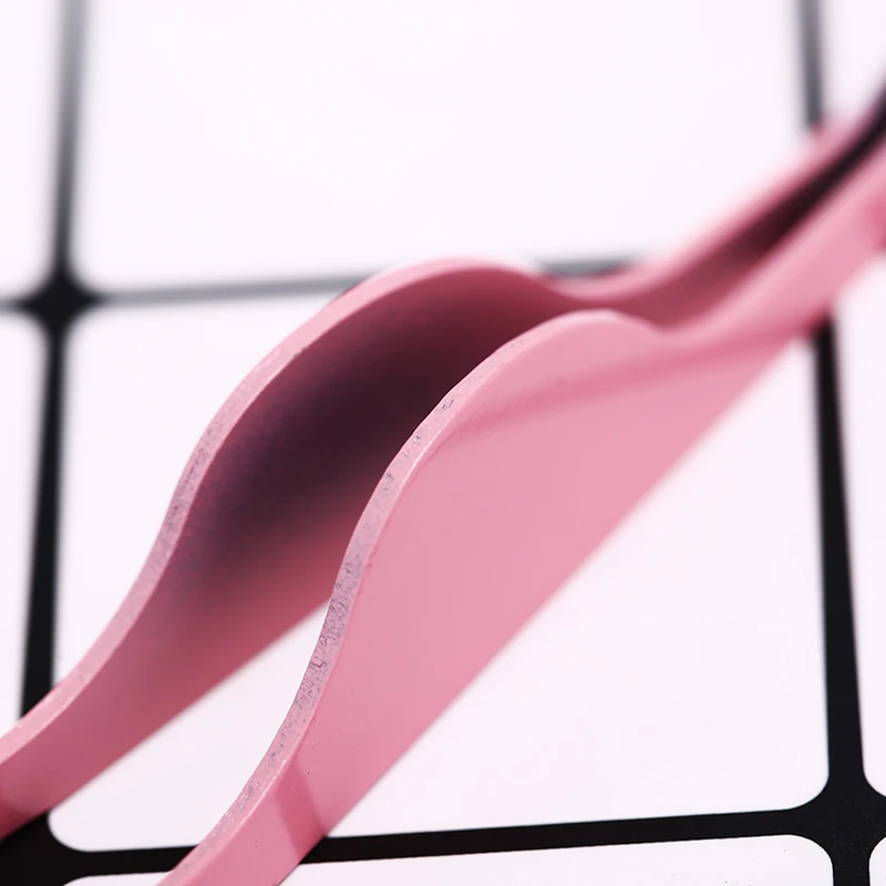 Пинцет для ресниц из нержавеющей стали 1 шт. пинцет накладных аппликатор