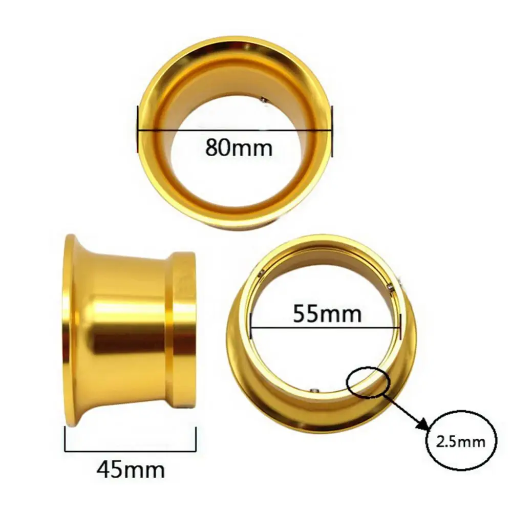 

85% Hot Sales!!! 55mm Carburetor Air Filter Interface Cup Wind Horn for PWK 32/34mm Motorcycle