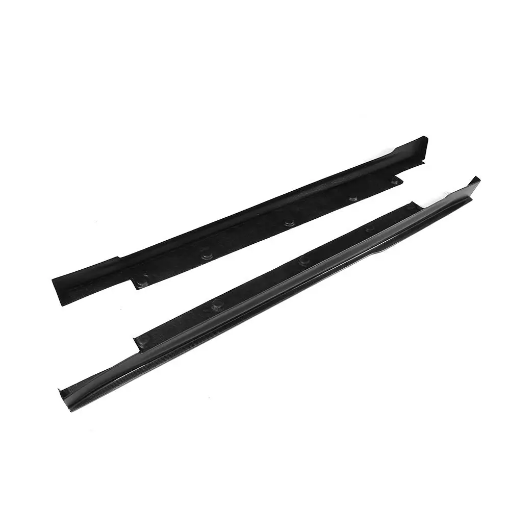 Боковых юбок Extenion губ фартуки для Tesla модель S база 70 70D 85 85D P85D седан 4 двери 2012 2016