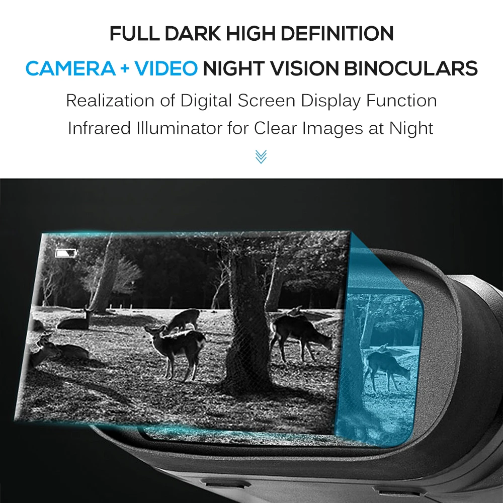 Инфракрасный охотничий бинокль ночного видения цифровая фото-и видеокамера