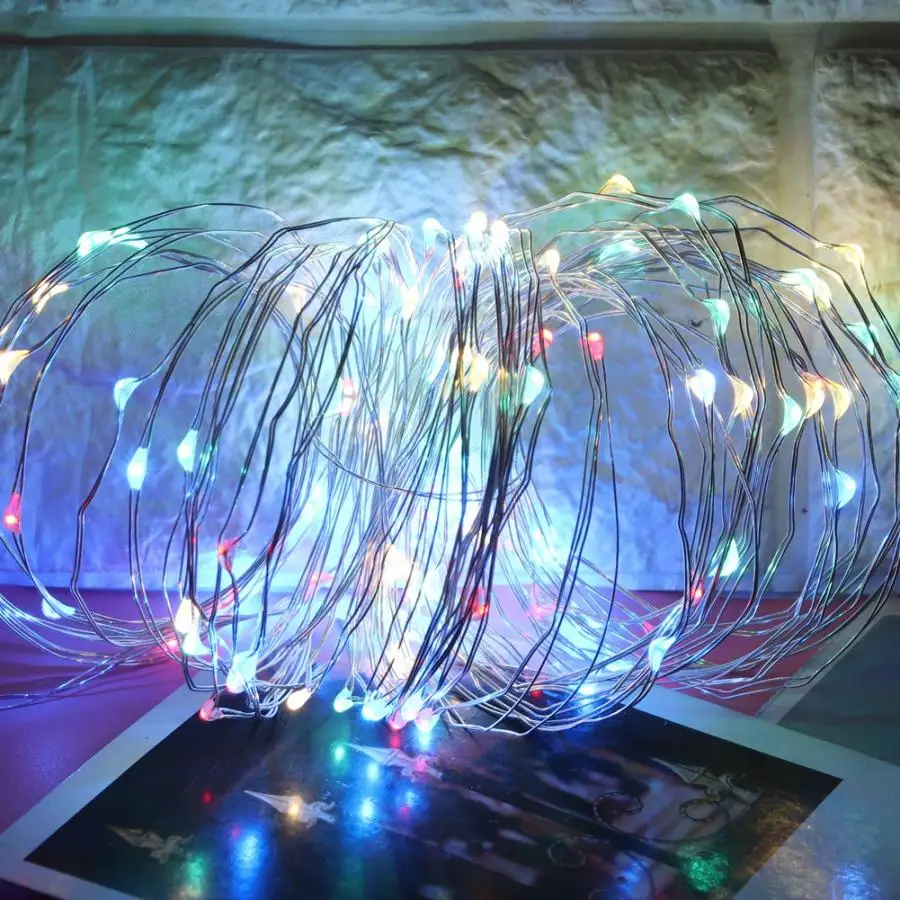 Праздничное украшение водонепроницаемая Рождественская светодиодная гирлянда