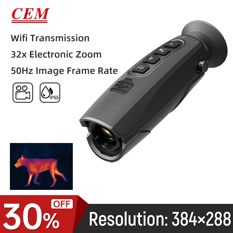 Портативная инфракрасная тепловизионная камера для охоты с функцией ночного