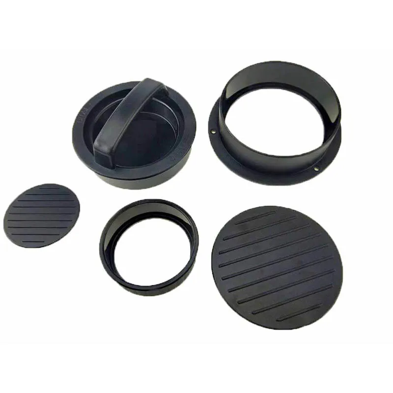 3 шт./компл. круглая форма для гамбургера Пластиковая бургеров из мяса пресс