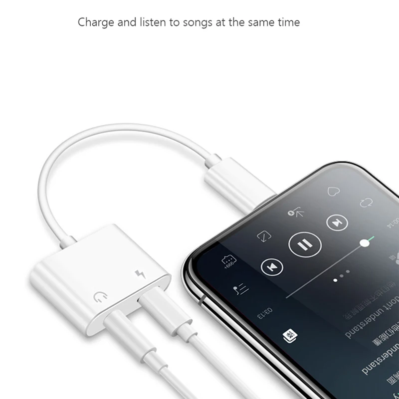 3 5 мм Aux аудио адаптер для iPhone 7 8 Plus X XR XS MAX Зарядка Зарядное устройство разъем