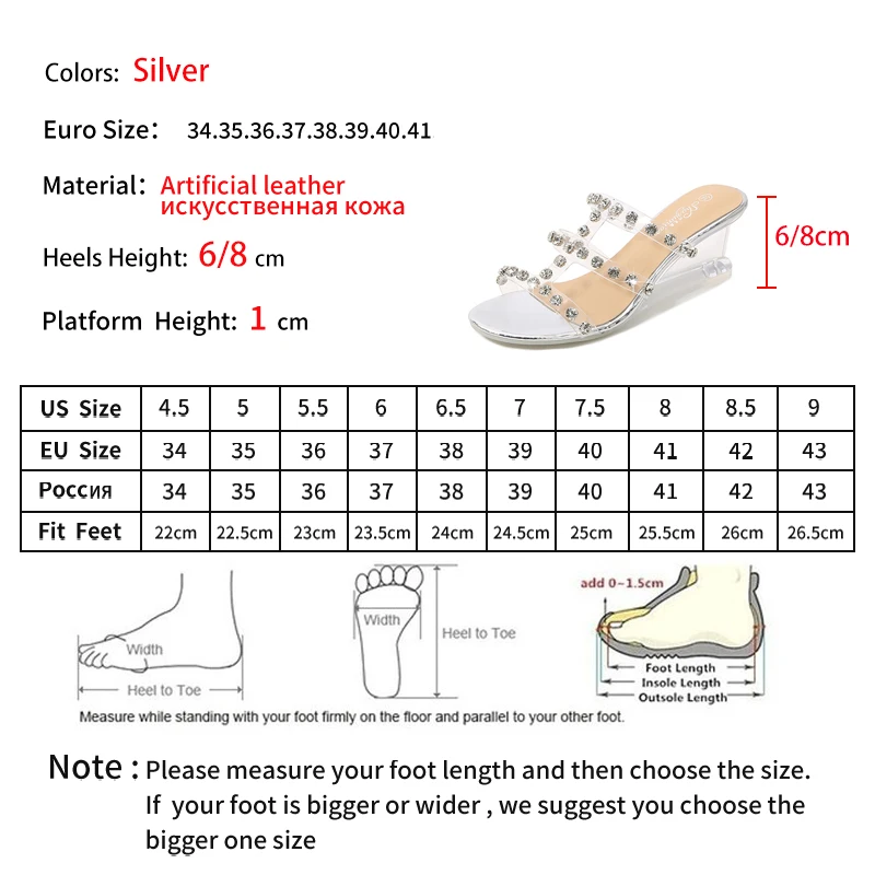 

LEOPARD LAND Wedge Heel Shoes Women's Summer Korean Version Of Wild Summer Women's Shoes Rhinestone Buckle Slippers LFD