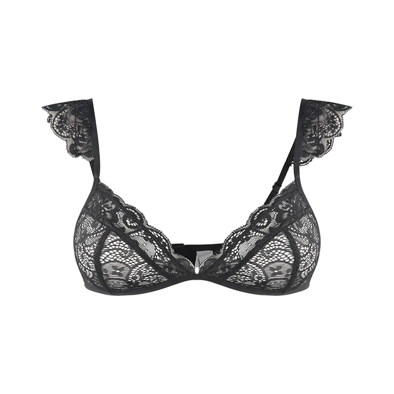 Missomo кружевной Шелковый Бюстгалтер для женщин сексуальный VS Mesh BH Bralet Modis пуш-ап бюстгальтер Дамский размера плюс чашка беспроводной бюстгальтер нижнее белье
