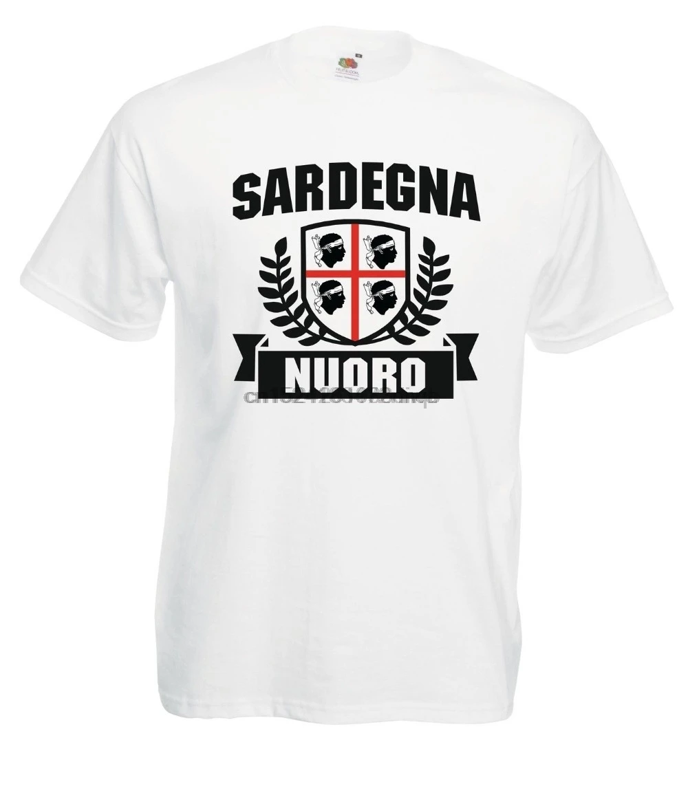 Новая высококачественная футболка с флагом Сардинии Нуоро городская Сарда