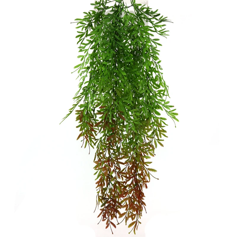 

5 Fork Artificial Hanging Vine Plant Willow Leaves Home Garden Wedding Decoration