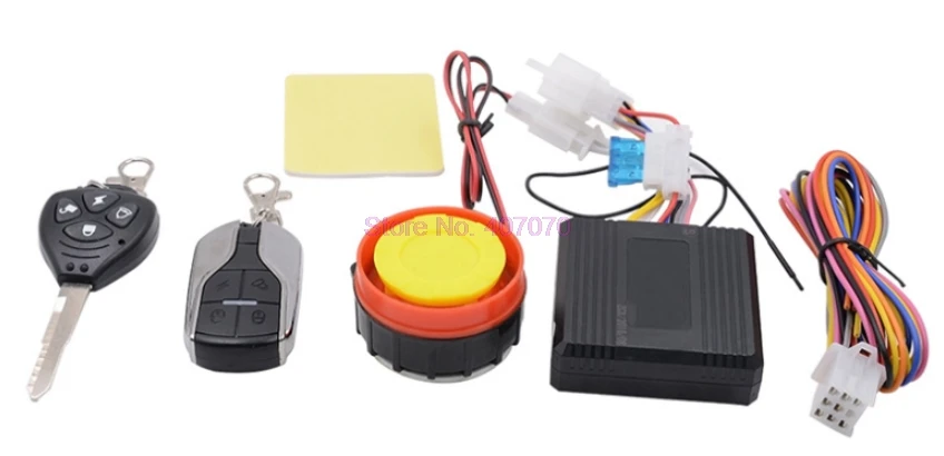 10 шт. универсальные мотоциклетные сигналы 12 В DHL или Fedex|scooter alarm|motorcycle alarm 12valarme moto |