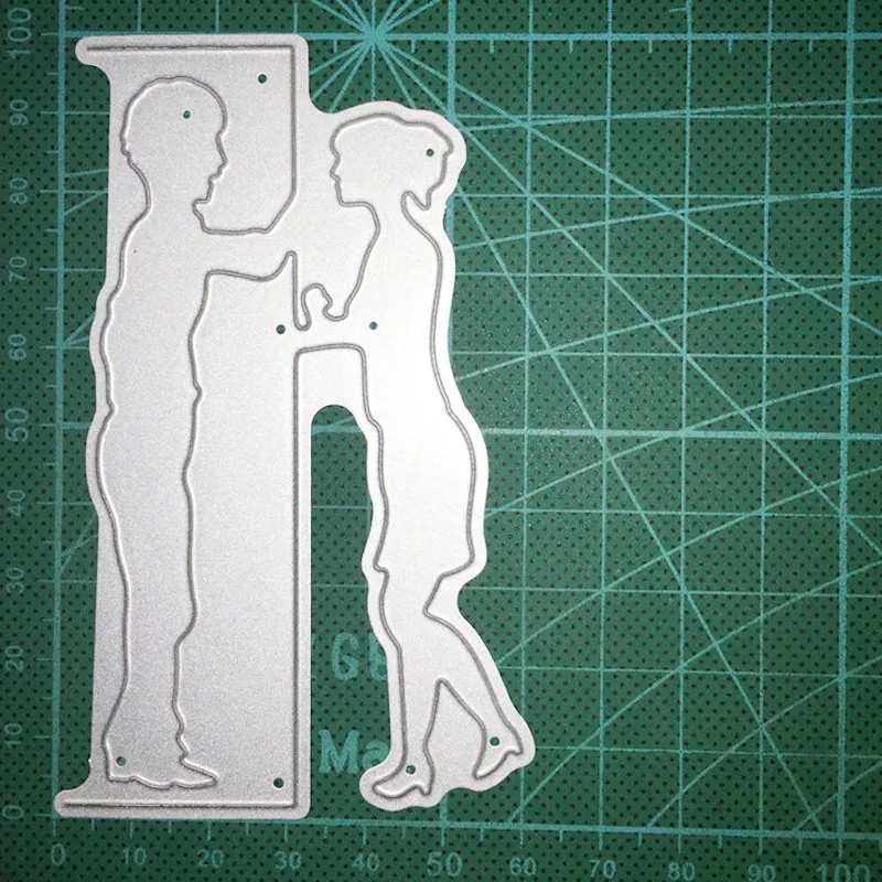 Новинка 2021 ремесленные штампы металлические Вырубные форма для пары украшение