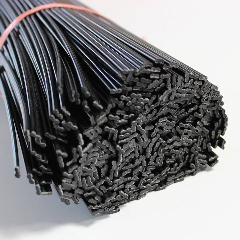 100pcs PE Black Plastic Welding Rod