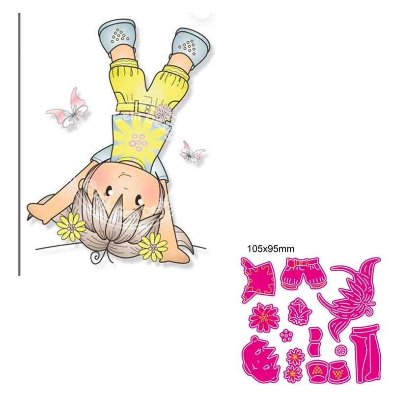 

Металлические высечки для мальчиков DIY Скрапбукинг Декоративные бумажные карточки ремесло тиснение