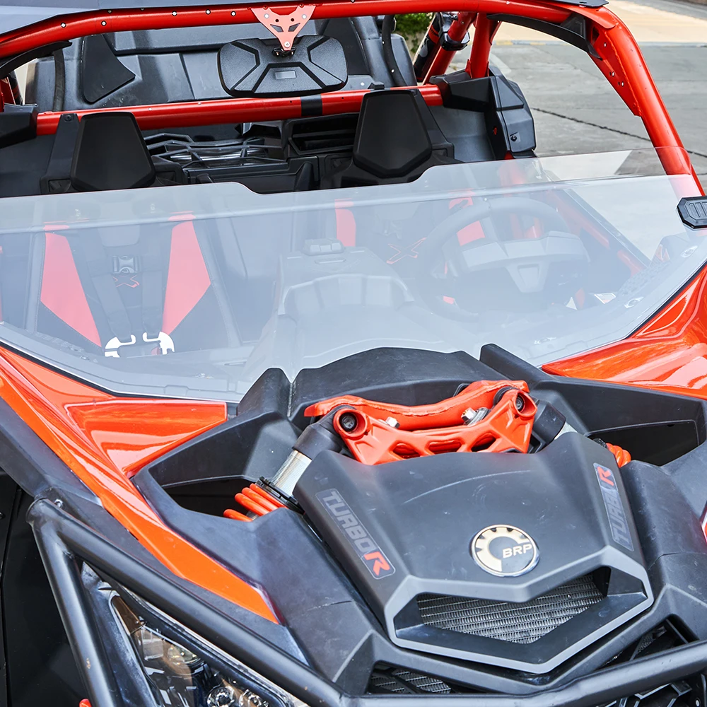 KEMIMOTO UTV половина 1/2 49 2 &quotЛобовое стекло лобового стекла для Can Am Maverick X3 XRS XDS Turbo R MAX