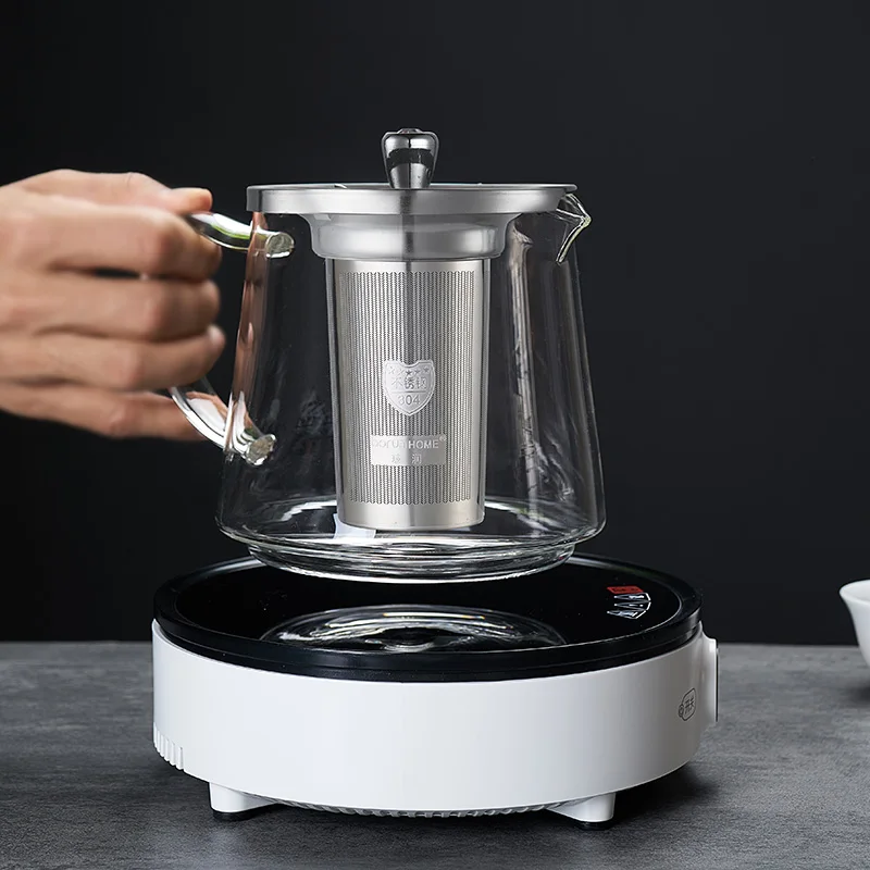 Индукционная специальная кастрюля для варки чая специальный стеклянный чайник