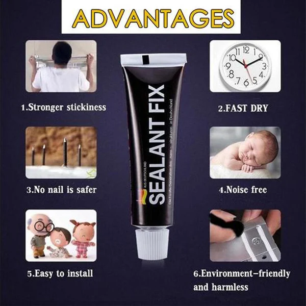 

Multi-purpose 1/2/5pcs Ultra-Strong Universal Sealant Glue Super Strong Adhesive And Fast Drying Super Glue супер клей