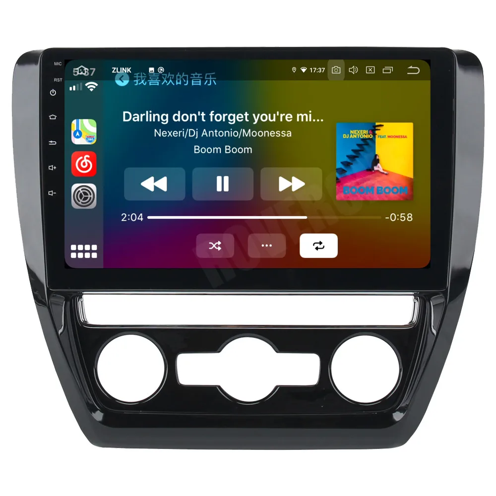 Магнитола для Volkswagen Jetta 2011 2015 Android 10 GPS ГЛОНАСС Wi Fi зеркальная связь 4G Bluetooth OBD TPMS|mirror