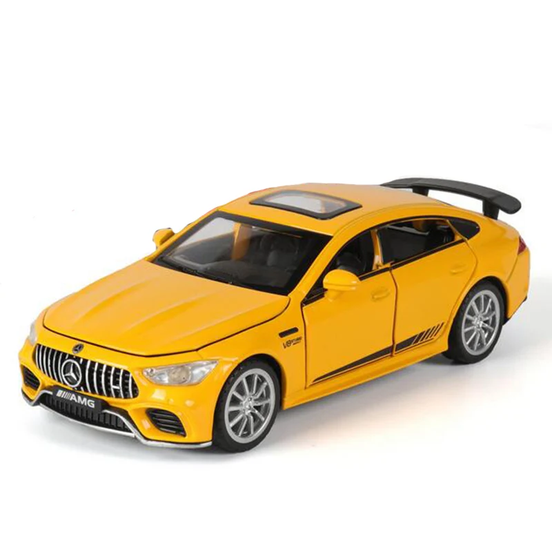 1:32 Высокая симитация AMG GT63S спортивный автомобиль литая под давлением модель
