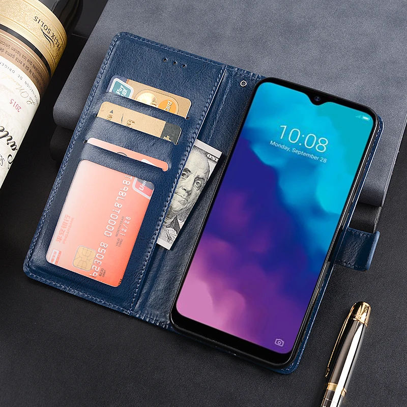 

Wallet Case For ZTE Blade V30 Vita Flip Leather Cover For ZTE Blade V30 Vita Phone Case Funda Capa Coque