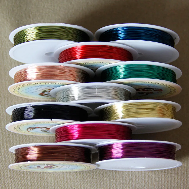 

Electroplated copper wire Beaded copper wire bead wire manual diy positioning line jewelry accessories wire