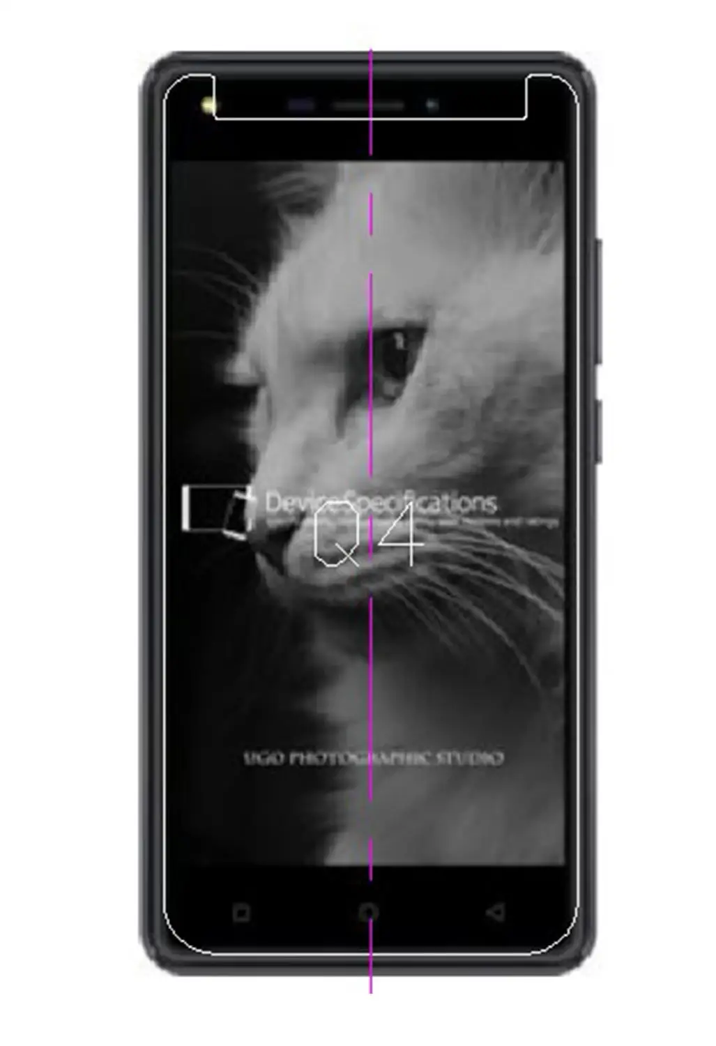 

Защитная пленка для экрана для DEXP BL250 BL 250 ультратонкая твердость 9H защитный чехол из закаленного стекла