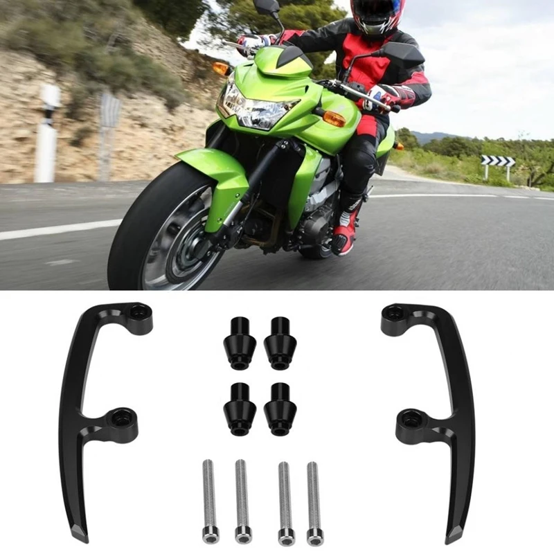 Мотоцикл Cnc Алюминиевый задний поручень сиденье для пассажирского рельса ручка