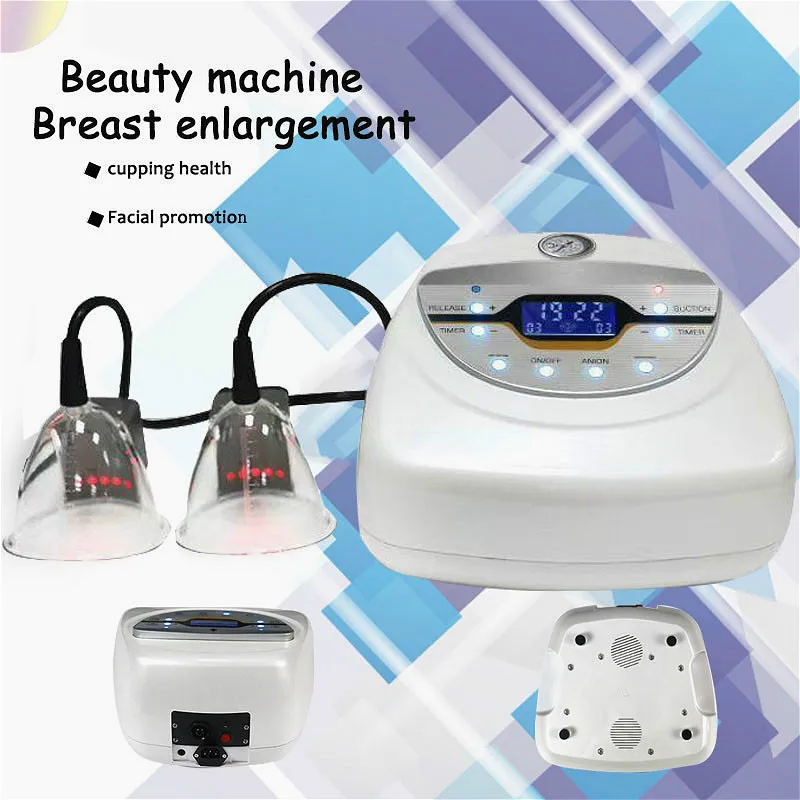

Vacuum Pump Therapy Breast Enlargement Enhancement Lymph Detox Breast Lifting Skin Tightening Health Care Spa Drop Shipping