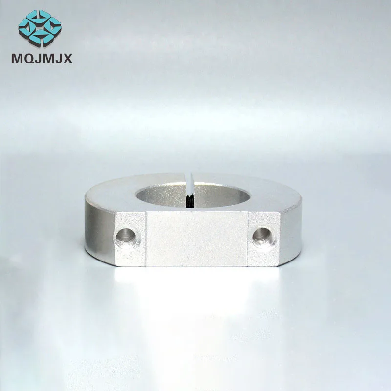 Shaft Collars Fixing Ring Set Screw Split Type D-shaped Cut Hole Bearing Adjustment Part Aluminum Alloy |
