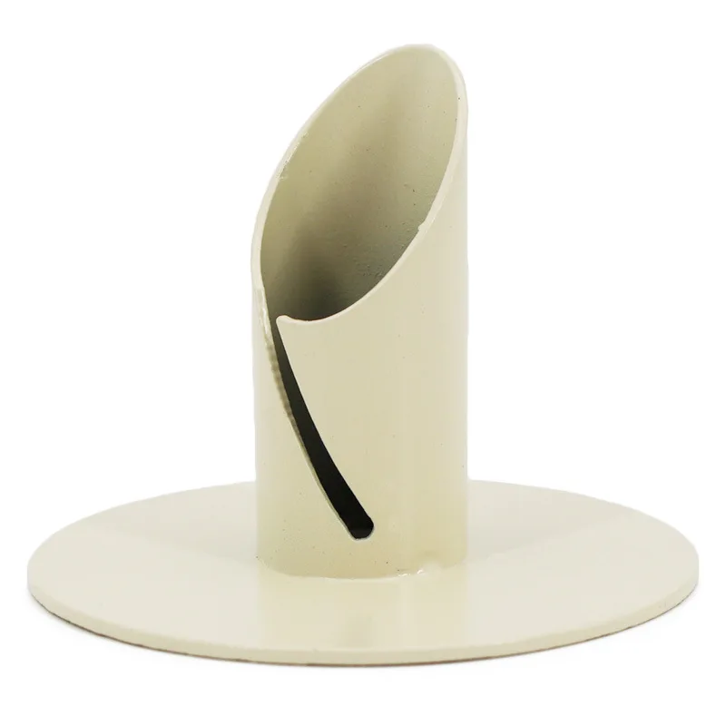 Европейский Железный Подсвечник черно-белый подсвечник для ресторана