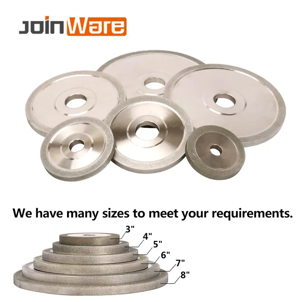 3/4/5/6/7 дюймов алмазное шлифовальное колесо Гальванизированный плоский для