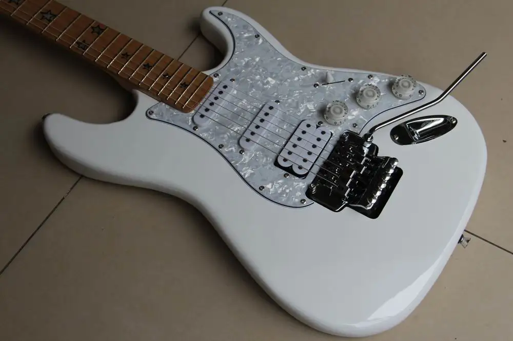 Бесплатная доставка китайская гитара модель STR электрическая с пятизвездочной