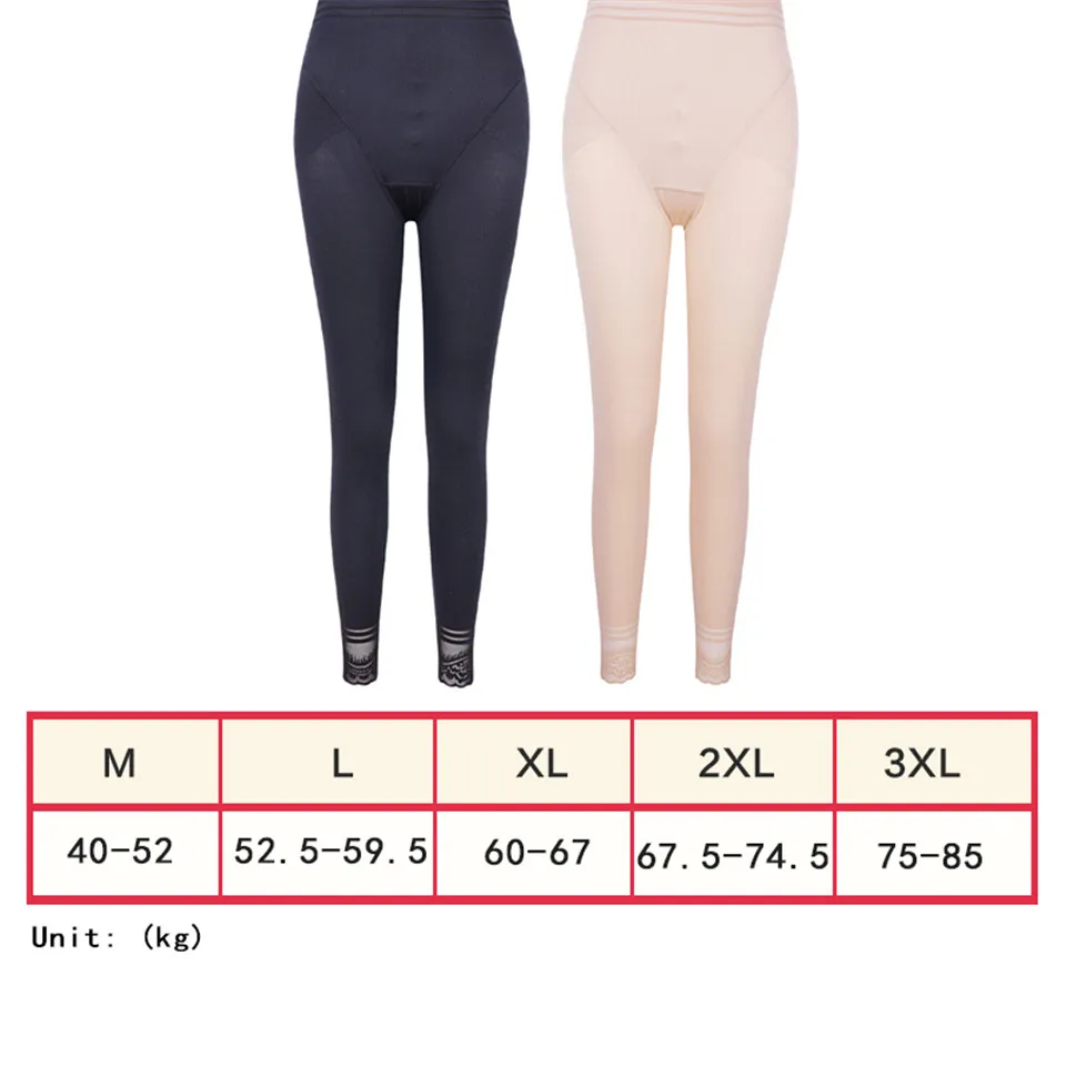 

Female High Waist Panties Weight Loss Tummy Control Body Shaper Underwear Butt Lifter Slimming Legs Shapewear Lace Soft Panty
