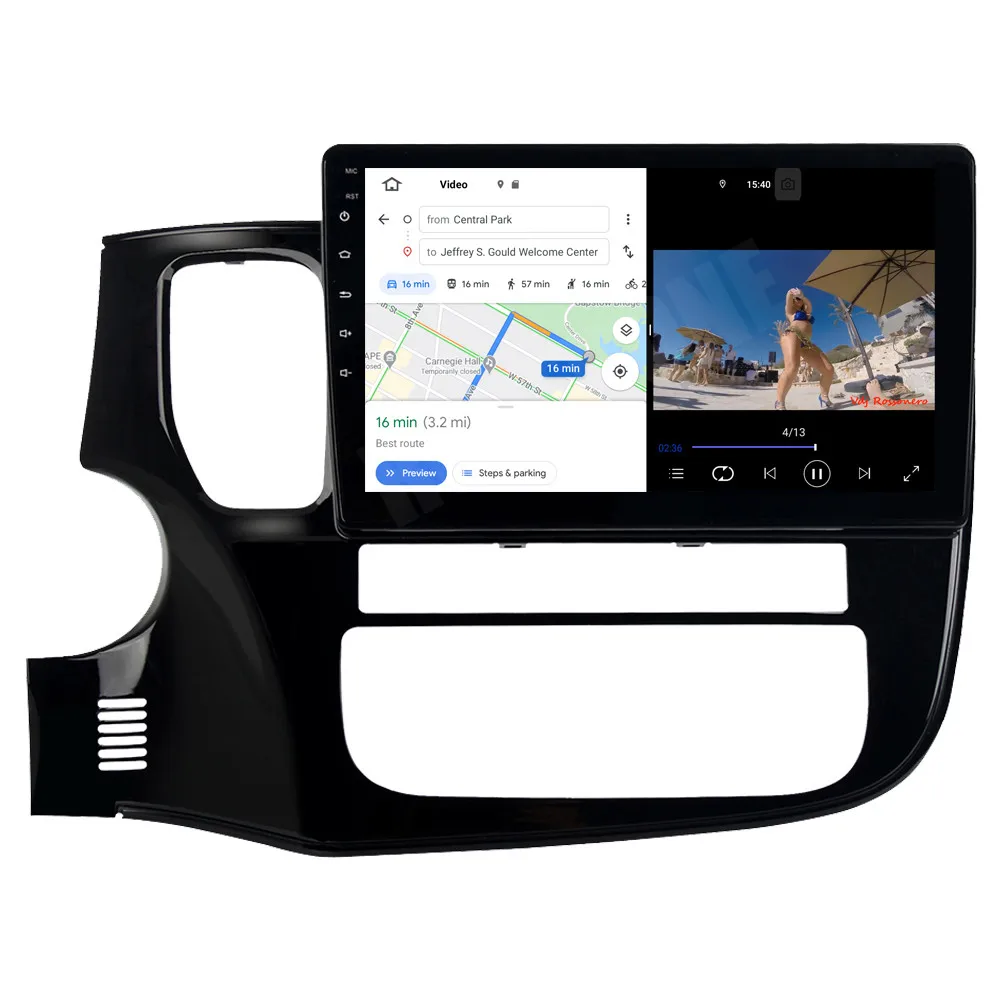 Android 10 Car Multimedia Player For Mitsubishi Outlander 2014 - 2017 Octa Core Autoradio Bluetooth Automotivo Media Radio GPS | Автомобили