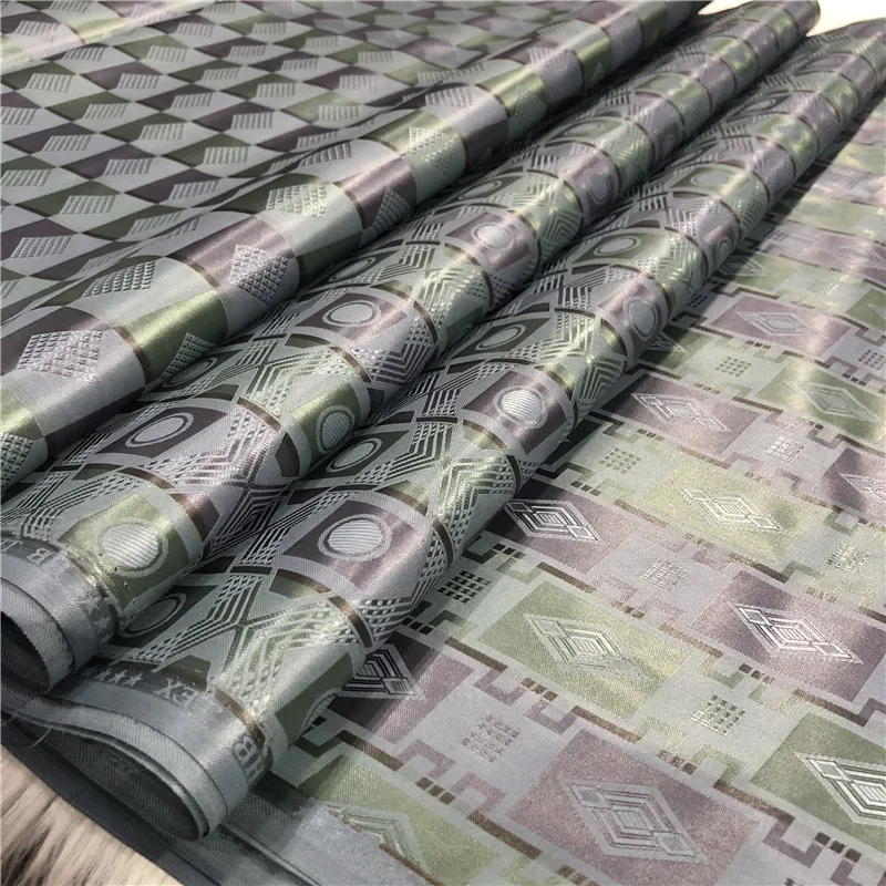 Жаккардовое платье из ткани Базен riche brode bazin ароматный 2019 для мужчин или женщин