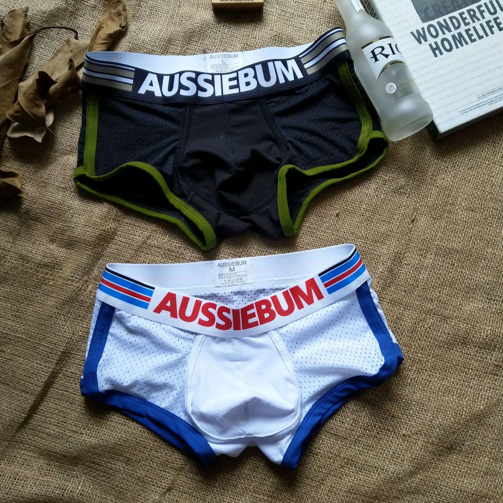 Мужские купальники aussieпреимущества бандаж сексуальные дышащие Молодежные U-Bag