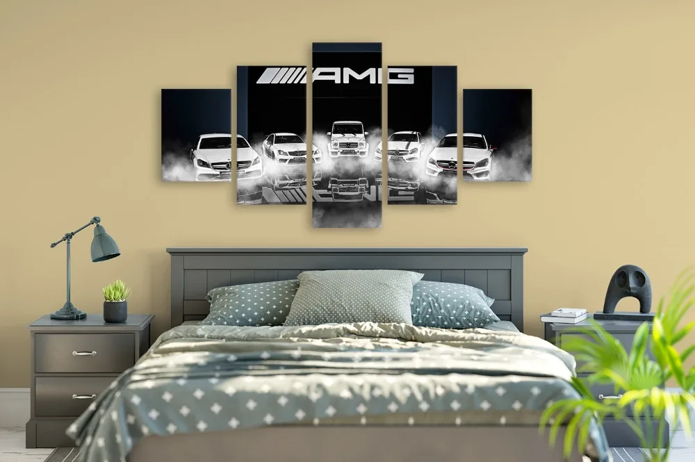 5 шт. настенные картины на холсте Бен З | Дом и сад