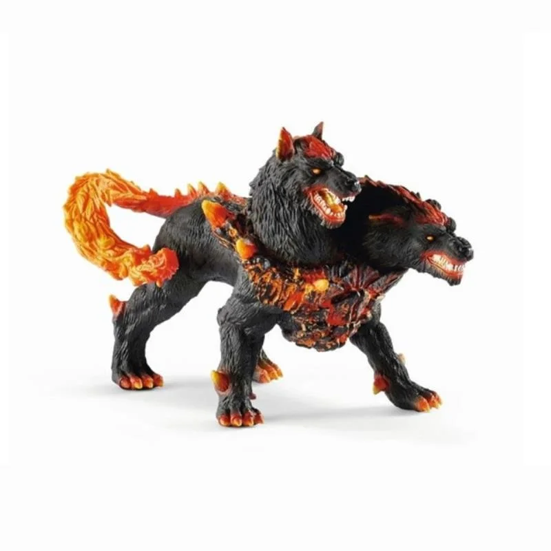 Модель игрушечного животного модель собаки с двойной головой монстра 42451 Hellhound