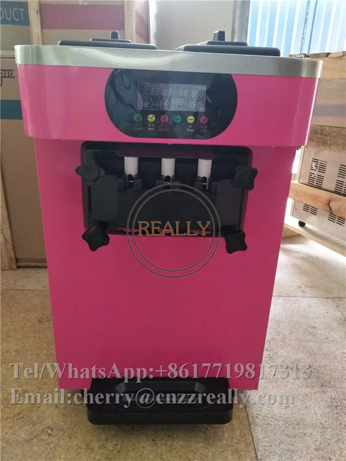 18 25 л/ч мини машина для мягкого мороженого Сделано в Китае настольная высокого