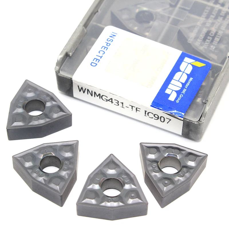 WNMG080404 TF IC907/IC908 WNMG431 10 шт. внешний токарный инструмент карбидная вставка для токарного станка режущий инструмент инструменты с ЧПУ Tokarnyy amw