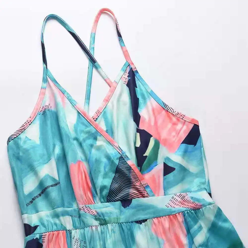 

Broken beautiful dress, the new harness big yards dress skirt