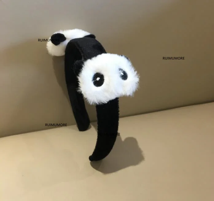 Плюшевая Мягкая кукла-панда 3 модели прибл. подарок для девушки резинка волос